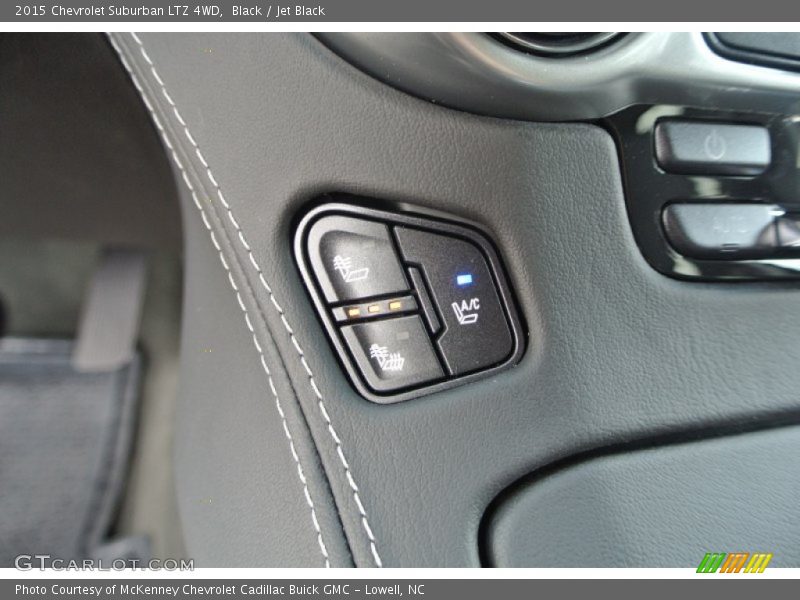Black / Jet Black 2015 Chevrolet Suburban LTZ 4WD