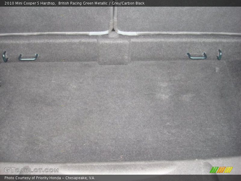 British Racing Green Metallic / Grey/Carbon Black 2010 Mini Cooper S Hardtop