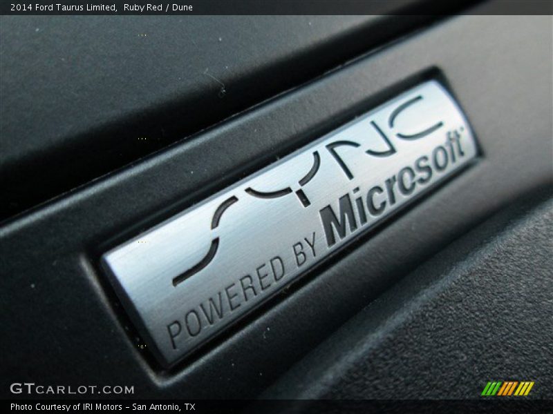 Ruby Red / Dune 2014 Ford Taurus Limited