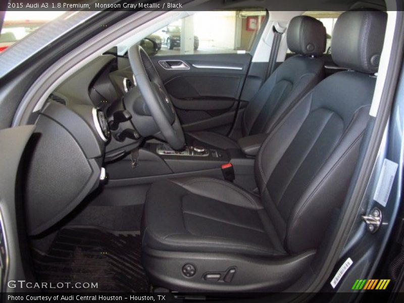 Monsoon Gray Metallic / Black 2015 Audi A3 1.8 Premium