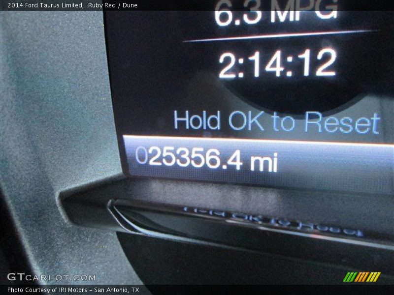 Ruby Red / Dune 2014 Ford Taurus Limited