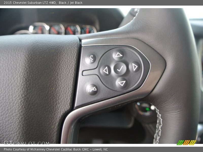 Black / Jet Black 2015 Chevrolet Suburban LTZ 4WD