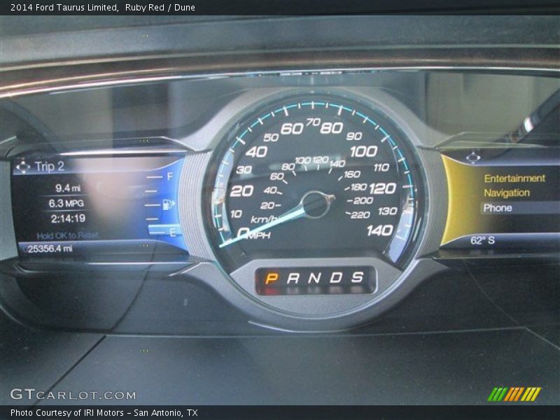 Ruby Red / Dune 2014 Ford Taurus Limited