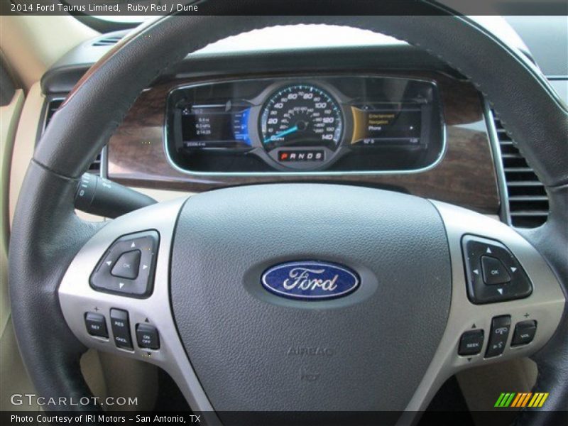Ruby Red / Dune 2014 Ford Taurus Limited