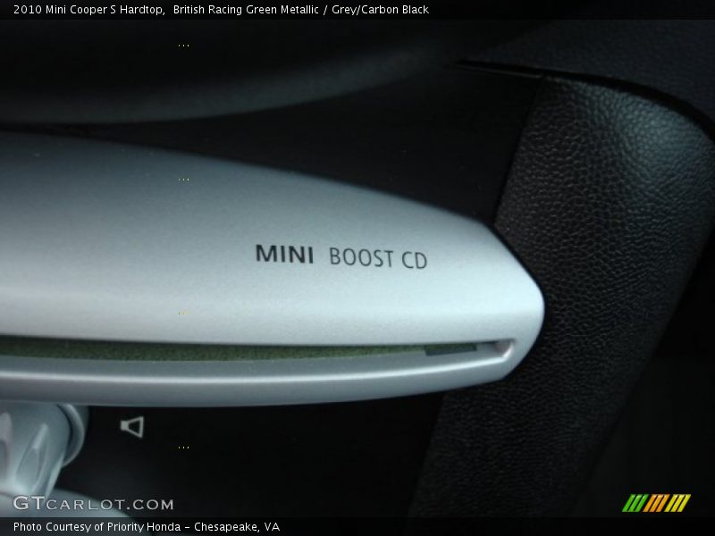 British Racing Green Metallic / Grey/Carbon Black 2010 Mini Cooper S Hardtop