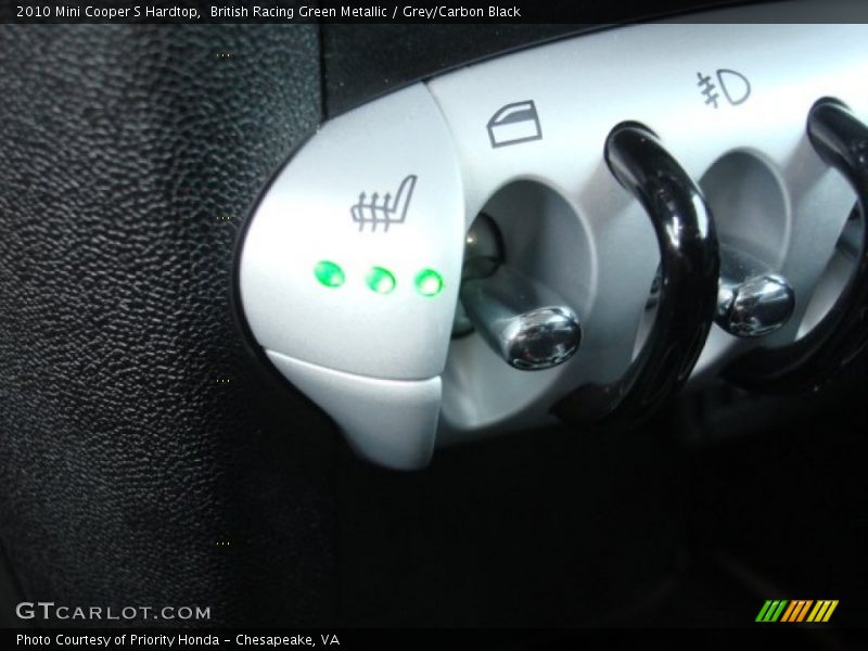 British Racing Green Metallic / Grey/Carbon Black 2010 Mini Cooper S Hardtop