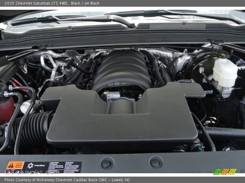 Black / Jet Black 2015 Chevrolet Suburban LTZ 4WD