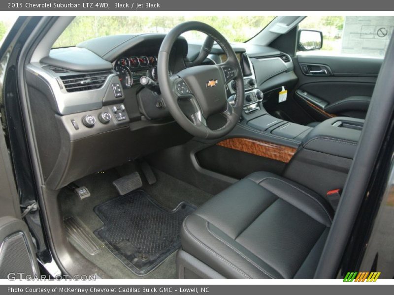 Jet Black Interior - 2015 Suburban LTZ 4WD 