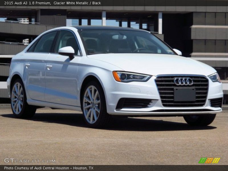 Glacier White Metallic / Black 2015 Audi A3 1.8 Premium