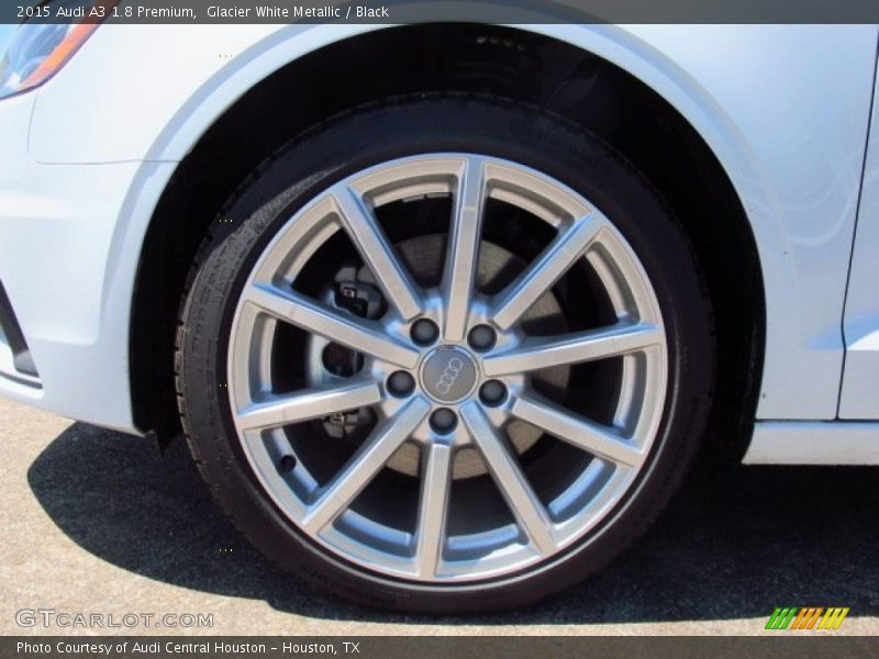 Glacier White Metallic / Black 2015 Audi A3 1.8 Premium