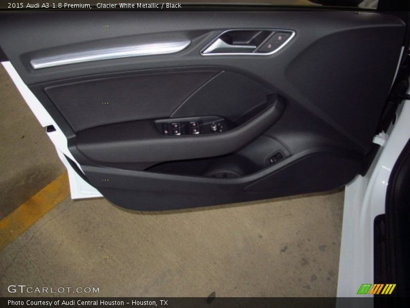 Glacier White Metallic / Black 2015 Audi A3 1.8 Premium