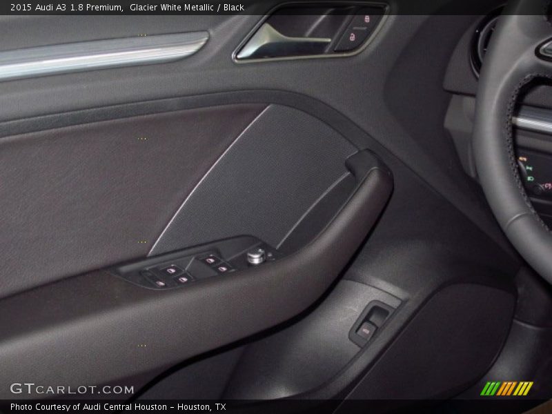 Glacier White Metallic / Black 2015 Audi A3 1.8 Premium