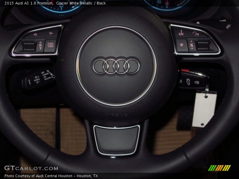 Glacier White Metallic / Black 2015 Audi A3 1.8 Premium