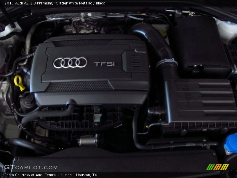 Glacier White Metallic / Black 2015 Audi A3 1.8 Premium