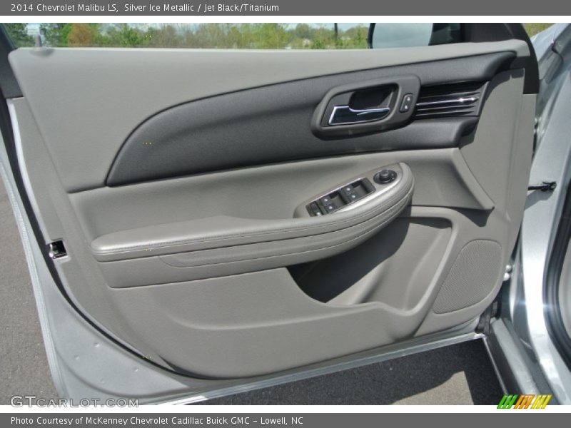 Silver Ice Metallic / Jet Black/Titanium 2014 Chevrolet Malibu LS