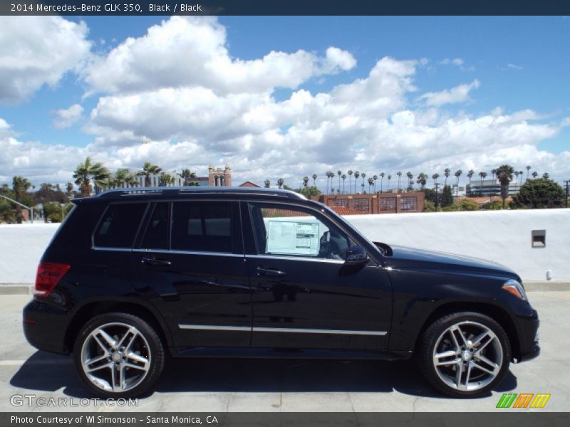 Black / Black 2014 Mercedes-Benz GLK 350