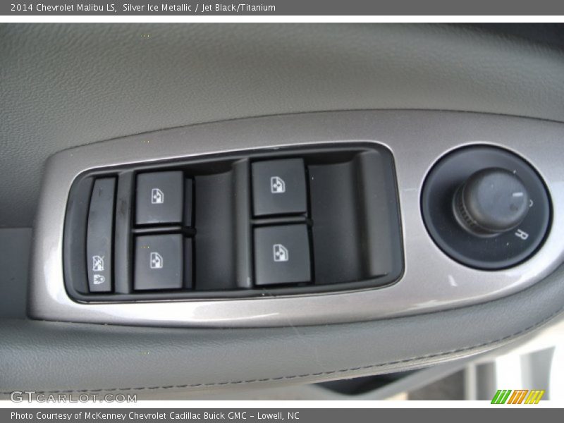 Silver Ice Metallic / Jet Black/Titanium 2014 Chevrolet Malibu LS