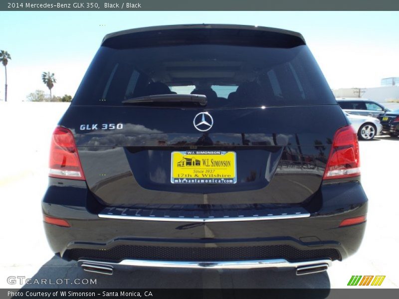 Black / Black 2014 Mercedes-Benz GLK 350