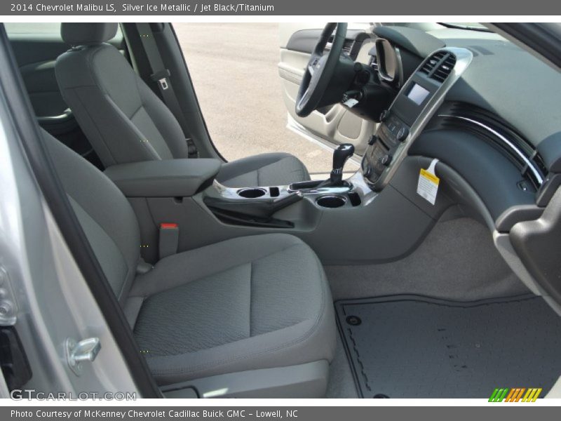 Silver Ice Metallic / Jet Black/Titanium 2014 Chevrolet Malibu LS