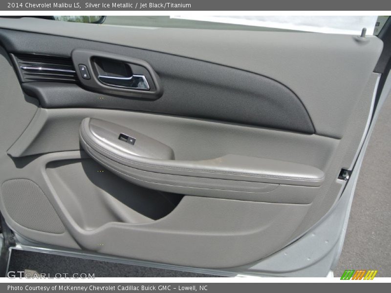 Silver Ice Metallic / Jet Black/Titanium 2014 Chevrolet Malibu LS