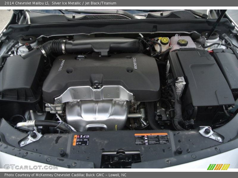 Silver Ice Metallic / Jet Black/Titanium 2014 Chevrolet Malibu LS
