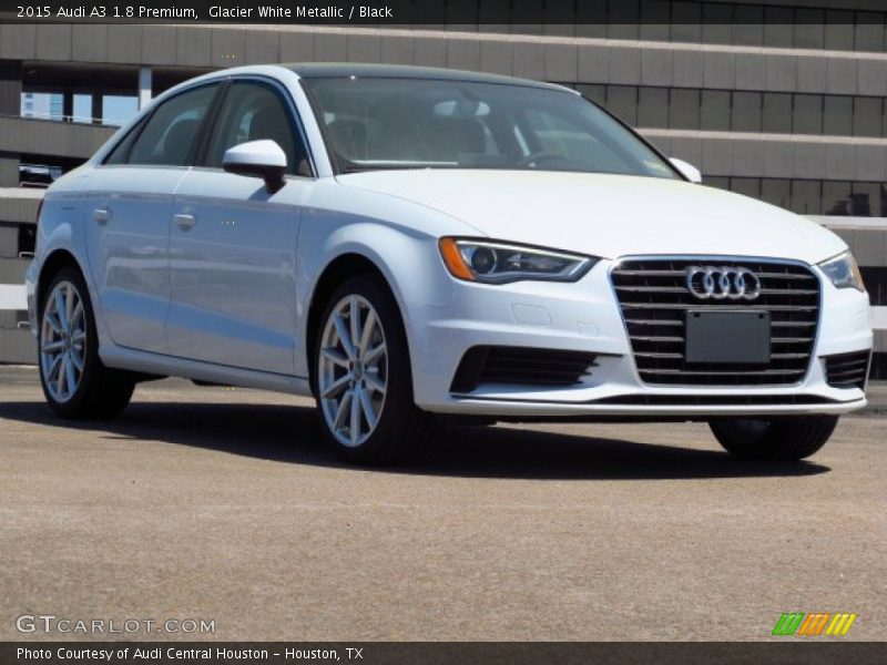 Glacier White Metallic / Black 2015 Audi A3 1.8 Premium