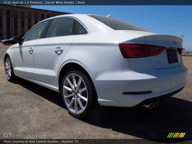 Glacier White Metallic / Black 2015 Audi A3 1.8 Premium
