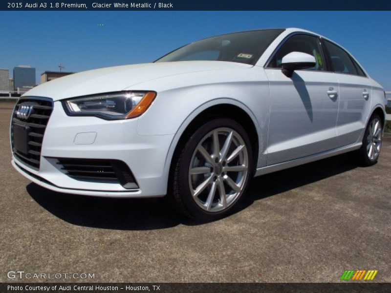 Glacier White Metallic / Black 2015 Audi A3 1.8 Premium