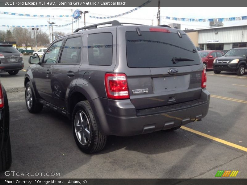 Sterling Grey Metallic / Charcoal Black 2011 Ford Escape XLT 4WD