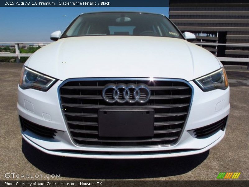 Glacier White Metallic / Black 2015 Audi A3 1.8 Premium