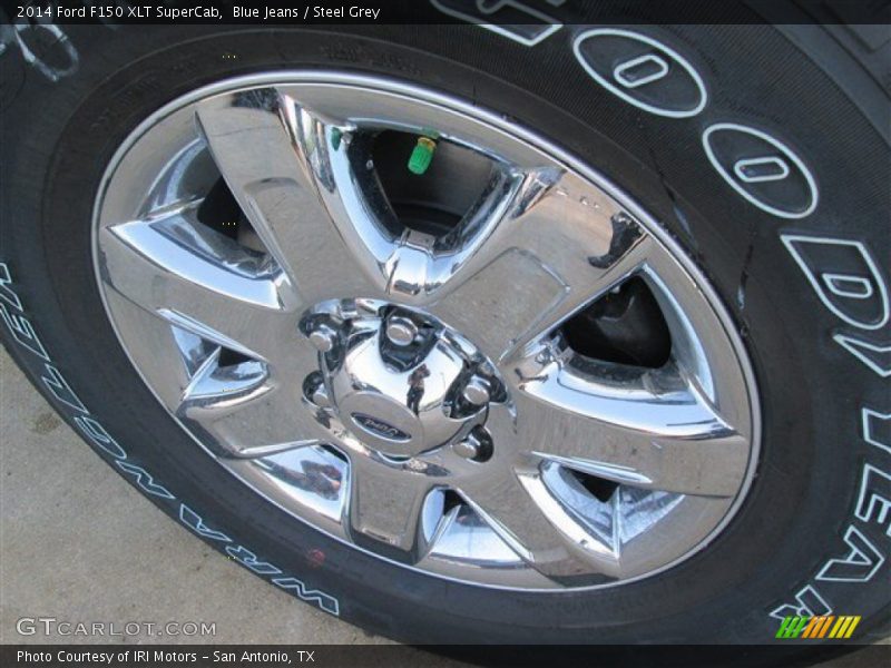 Blue Jeans / Steel Grey 2014 Ford F150 XLT SuperCab