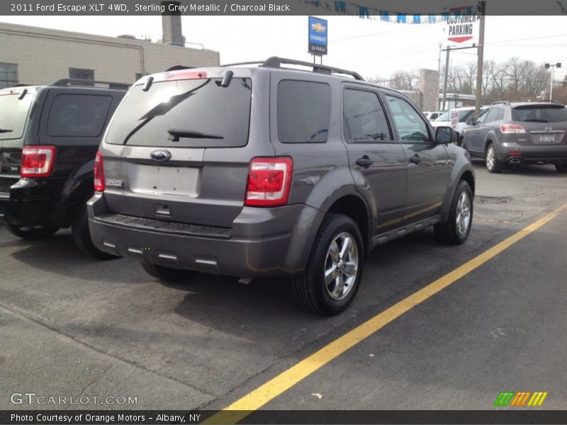 Sterling Grey Metallic / Charcoal Black 2011 Ford Escape XLT 4WD