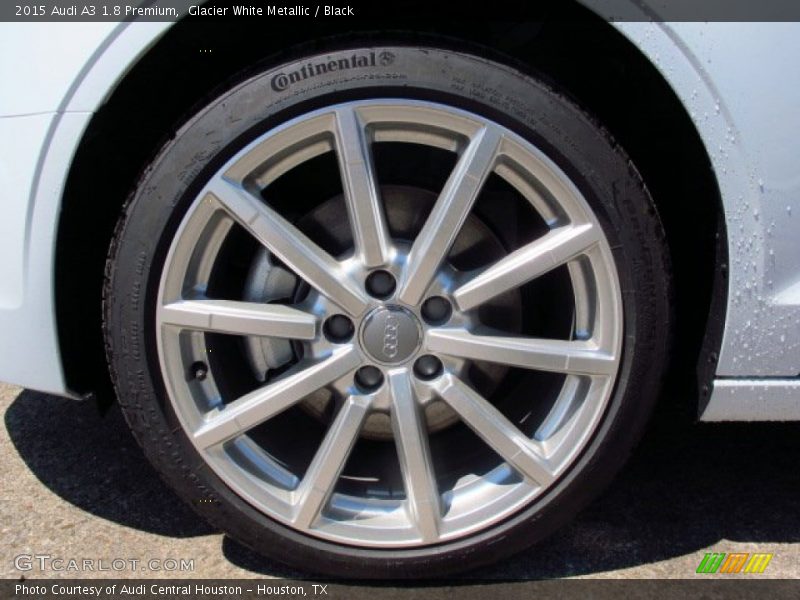 Glacier White Metallic / Black 2015 Audi A3 1.8 Premium
