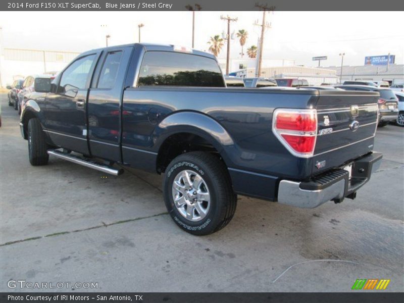 Blue Jeans / Steel Grey 2014 Ford F150 XLT SuperCab