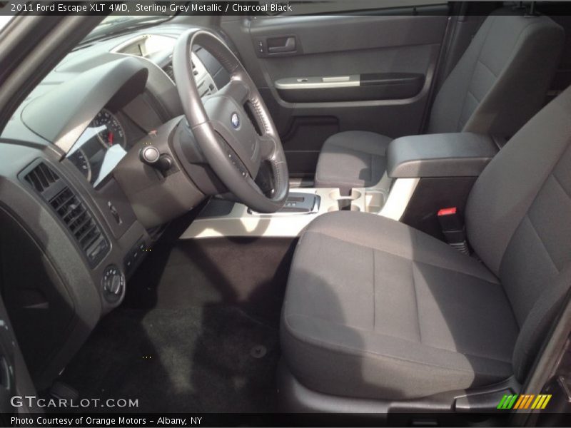 Sterling Grey Metallic / Charcoal Black 2011 Ford Escape XLT 4WD