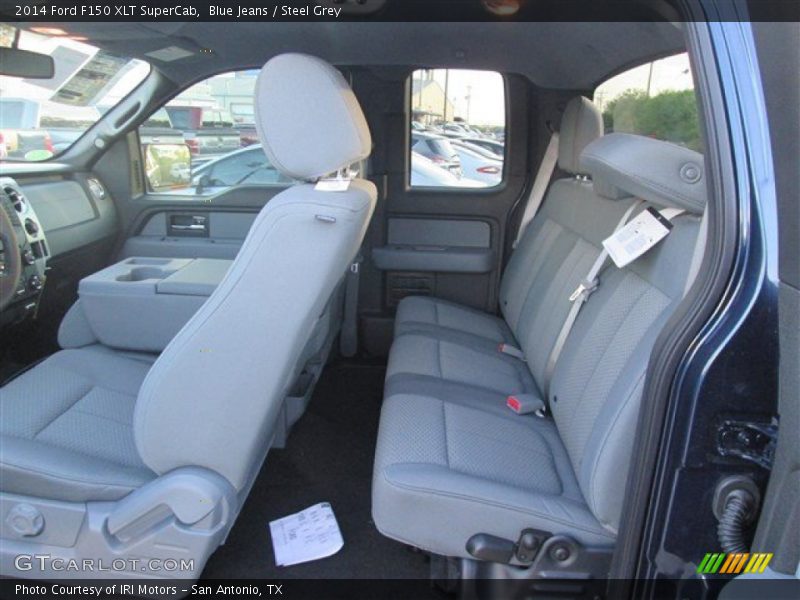 Blue Jeans / Steel Grey 2014 Ford F150 XLT SuperCab