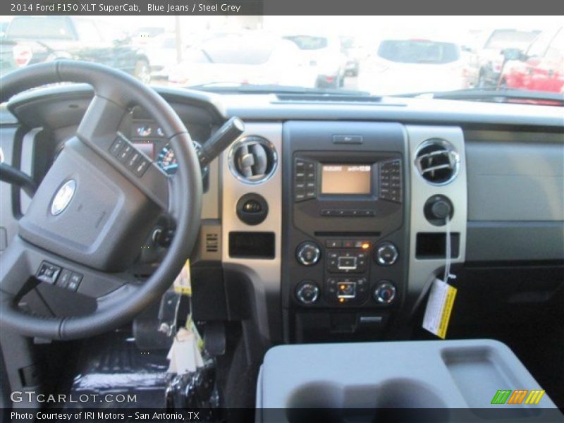 Blue Jeans / Steel Grey 2014 Ford F150 XLT SuperCab