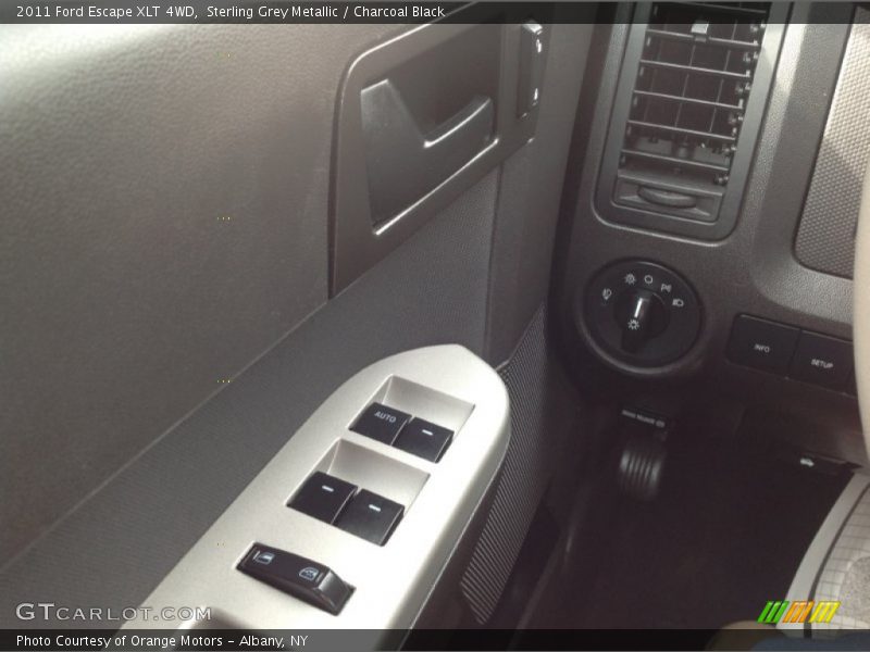 Sterling Grey Metallic / Charcoal Black 2011 Ford Escape XLT 4WD