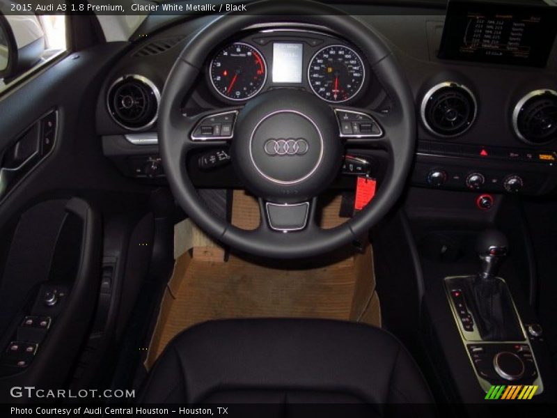 Glacier White Metallic / Black 2015 Audi A3 1.8 Premium
