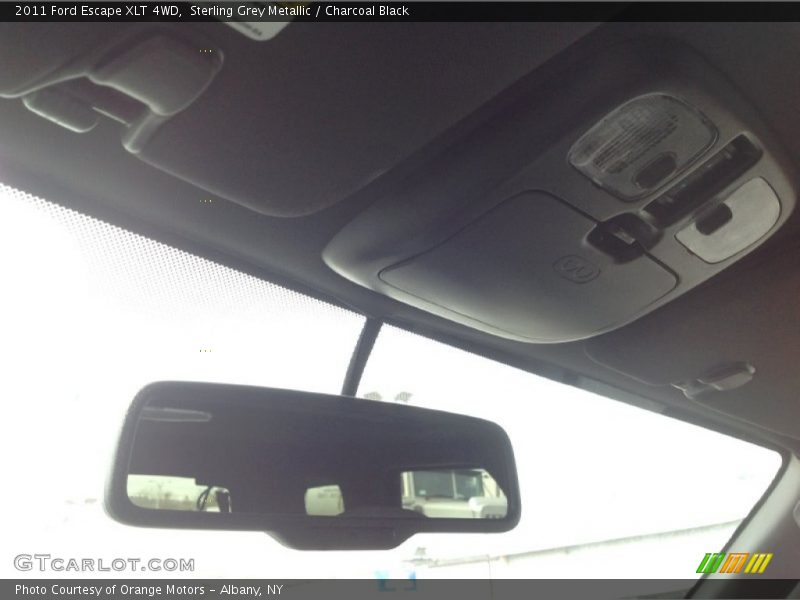 Sterling Grey Metallic / Charcoal Black 2011 Ford Escape XLT 4WD