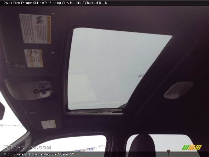 Sterling Grey Metallic / Charcoal Black 2011 Ford Escape XLT 4WD