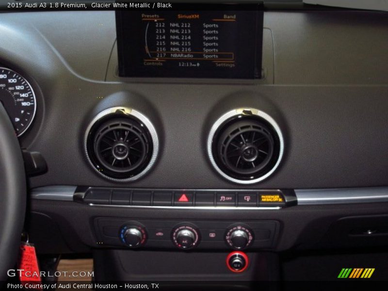 Glacier White Metallic / Black 2015 Audi A3 1.8 Premium