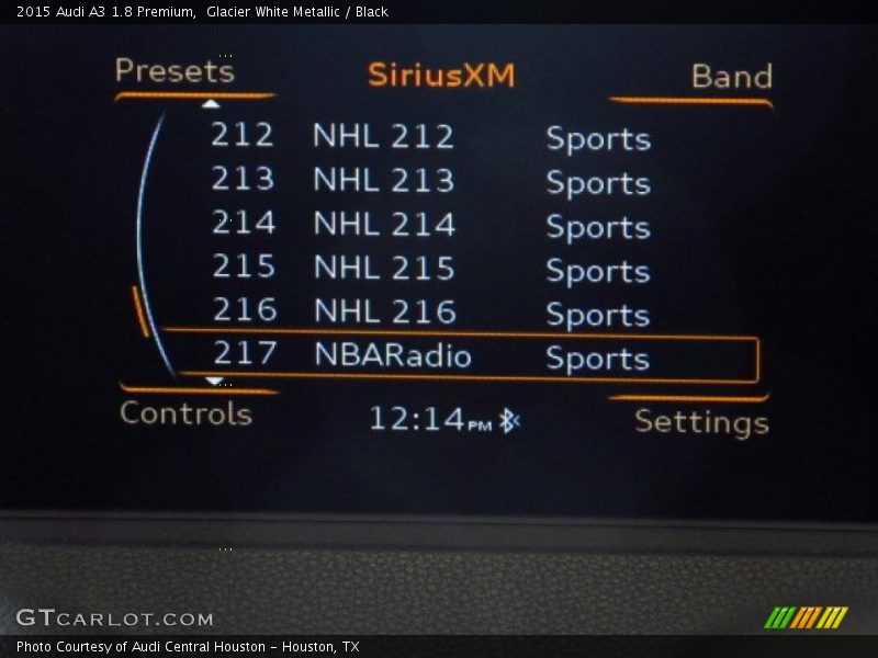 Glacier White Metallic / Black 2015 Audi A3 1.8 Premium