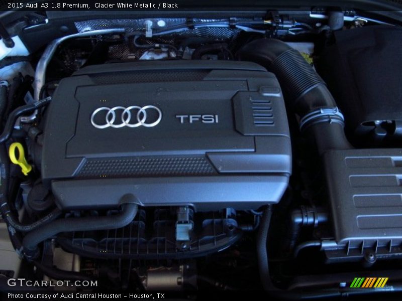 Glacier White Metallic / Black 2015 Audi A3 1.8 Premium