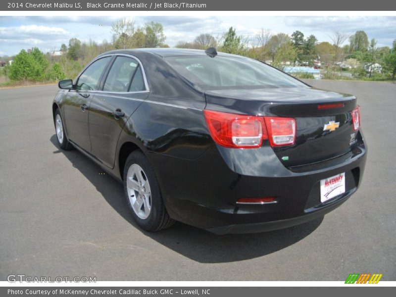 Black Granite Metallic / Jet Black/Titanium 2014 Chevrolet Malibu LS