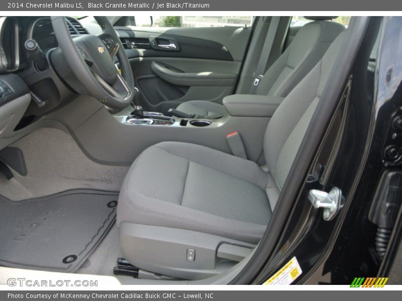 Black Granite Metallic / Jet Black/Titanium 2014 Chevrolet Malibu LS