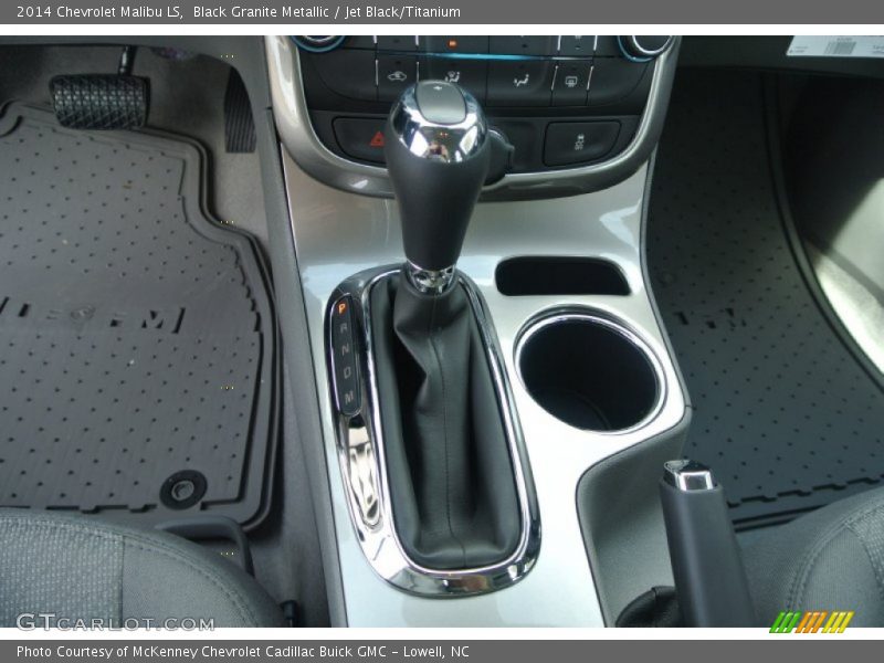 Black Granite Metallic / Jet Black/Titanium 2014 Chevrolet Malibu LS
