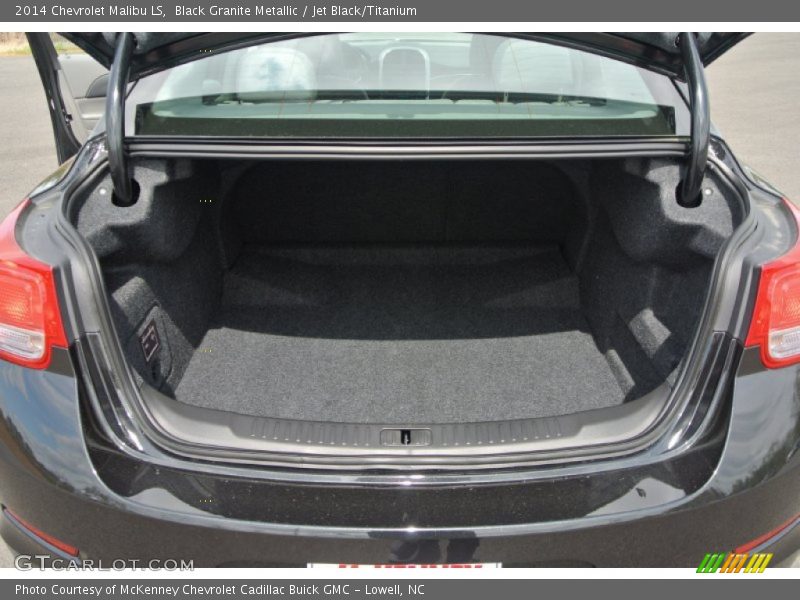 Black Granite Metallic / Jet Black/Titanium 2014 Chevrolet Malibu LS
