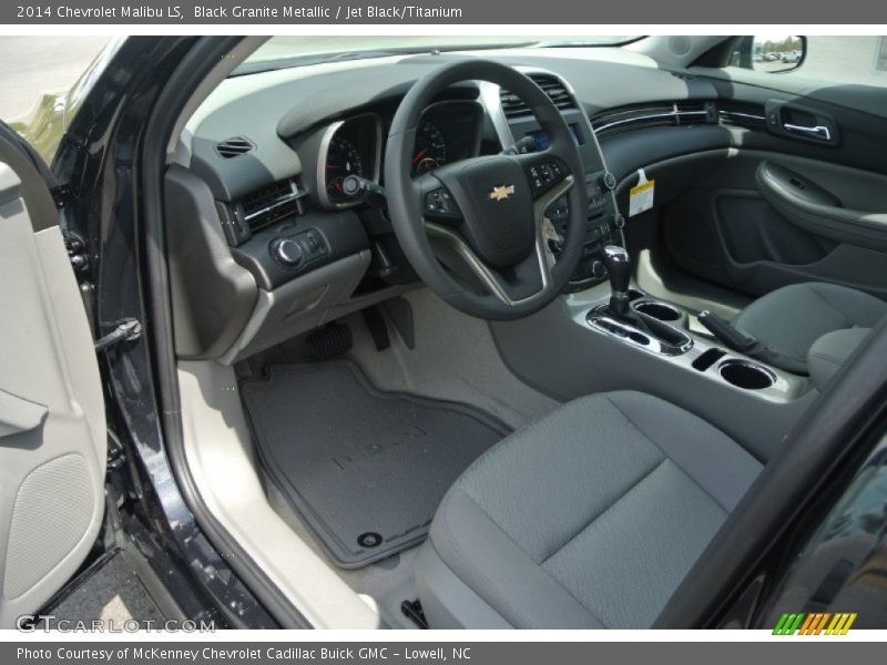 Black Granite Metallic / Jet Black/Titanium 2014 Chevrolet Malibu LS