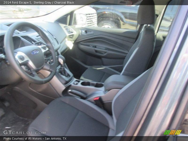 Sterling Gray / Charcoal Black 2014 Ford Escape S